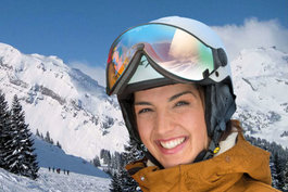 CP Carachillo ski helmet visor