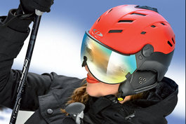 CP Camurai Ski Helmet with Visor