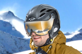 CP Curako Ski helmet with Visor for men and woman
