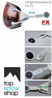 lengteverstelling casco fx70 skibril - topsnowshop 5002