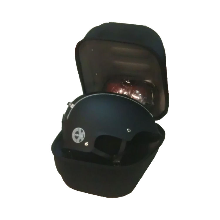 Casco Black Hard Box Helmet Bag 