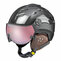 Visor ski helmet
