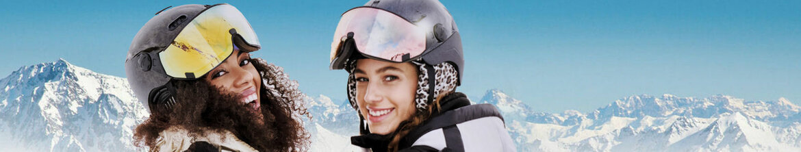 Ski-helmet-with-Visor-Woman