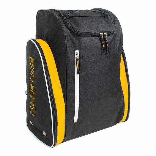 Ski helmet bag & Skiboot bag in one black orange buy?