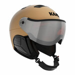 Kask Treasure gold skihelm met vizier zij Kask Treasure gold skihelm met vizier zij