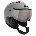 Kask Treasure silver skihelm met vizier Kask Treasure silver skihelm met vizier