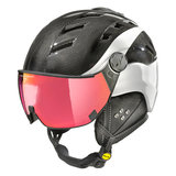 12128_Cp_Camurai_skihelm_vizier_carbon_wit_pol_vario