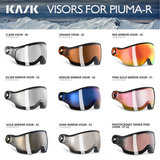 kask piuma r skihelm vizier los - kask ersatz visier - kask visor 225