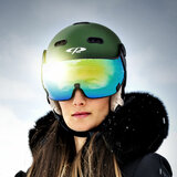CP visor 22 Dl Multicolour Green Mirror actie