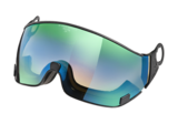 CP 22 Ski helmet Visor -Dl Vario Mc Green Mirror  Cat. 1 (☁/❄)  - For CP helmets_
