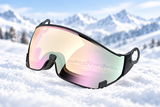 SLOKKER SP1 SKI GOGGLE - with extra lens - BLACK - PHOTOCHROMIC POLARIZED CAT. 1-3_