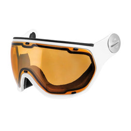 Slokker Ski helmet Visor Photochromic & Polarized (☁/☀/❄) Orange white