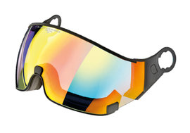 CP 27 Ski Helmet Visor Photochromic - DL Vario Vario Multicolor Mirror Cat. 1 (☁/❄) - For CP helmets