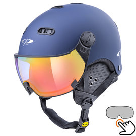 Adjustable Snowboard Helmet for Winter Snow Sports Snowboarding Motorcycle Ski Helmet with Visor Goggles 