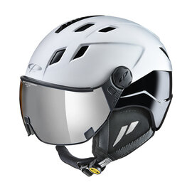 CP Corao+ ski helmet white-black - photochrome visor (4 Choices) - very safe