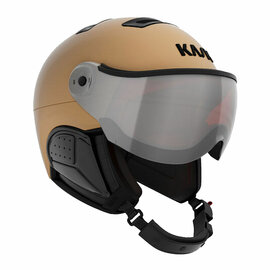 KASK-SHADOW VISOR BLACK MATT/SILVER MIRROR - Casco de esquí