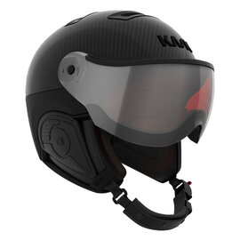 Kask Elite Carbon Black - Ski helmet with Visor - Photochromic Visor (☁/❄/☀) Cat.1-2