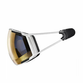 Casco FX-80 Vautron+ white goggle - Magnetic link - Photochromic cat. 1-3 (❄/☁/☀) and polarised