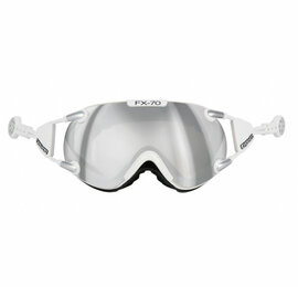CASCO FX-70 CARBONIC SKI GOGGLE - WHITE - MIRROR CAT. 2