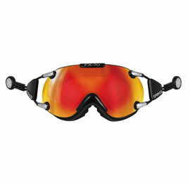 CASCO FX-70 CARBONIC SKI GOGGLE - BLACK - MIRROR CAT. 2