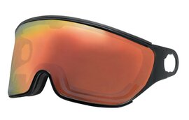 Mango Ski helmet Visor Transparent Red-black category 2 (☁/☀) - For Mango Cusna & Quota Ski helmets