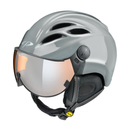 Cp Curako Helmet With Visor grey | Mirror Visor (☁/❄/☀)
