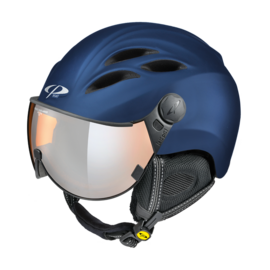 Cp Curako Helmet With Visor blue | Mirror Visor (☁/❄/☀)