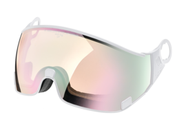 CP 59 ski helmet visor Photochromic & Polarised - Cat. 1-2 (☁/❄) - dl vario brown pol water pink mirror
