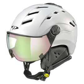 CP Camurai ski helmet white - photochrome & polarised visor - choose from 6!