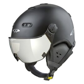 CP Carachillo ski helmet black - single mirror visor (2 Choices) 