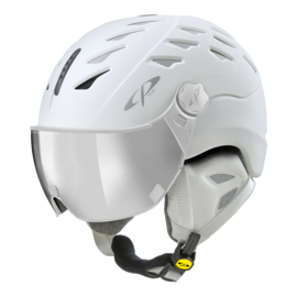 CP Cuma Cashmere ski helmet white - photochromic visor (4 Choices)