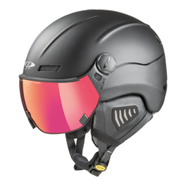 CP New Camurai ski helmet black - photochrome & polarised visor - choose from 2 types !