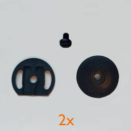 HMR Skihelm Visier - Screwset black or white - Fits HMR Ski helmets