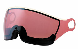 Mango Visor Photochromic & Polarised - Flash Silver Mirror Cat. 2-3 (☀/☁) - white