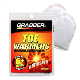 GRABBER TOE WARMERS | UP to 6 HOURS HOT | ALSO IN SKI SOCKS