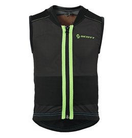 Scott Soft Actifit Jr Vest Protector XS Zwart Groen