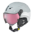 CP CUMA SKIHELM - GREY WHITE - DL POLARIZED VARIO VIZIER Cat.2