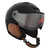 kask elite carbon brown skihelm met vizier visier