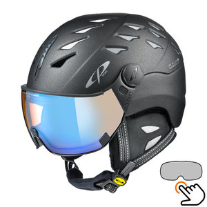 30126_Cp_Cuma_Cashmere_skihelm_vizier_zwart_pol_vario