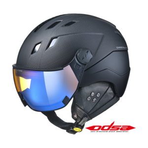 41026_Cp_Corao_carbon_skihelm_vizier_zwart_pol_vario