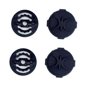 slokker vizier schroefsetje zwart